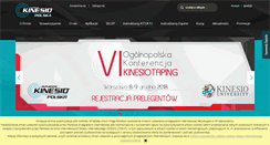 Desktop Screenshot of kinesio.com.pl